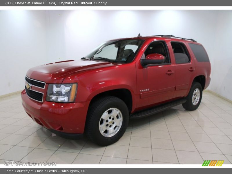 Crystal Red Tintcoat / Ebony 2012 Chevrolet Tahoe LT 4x4