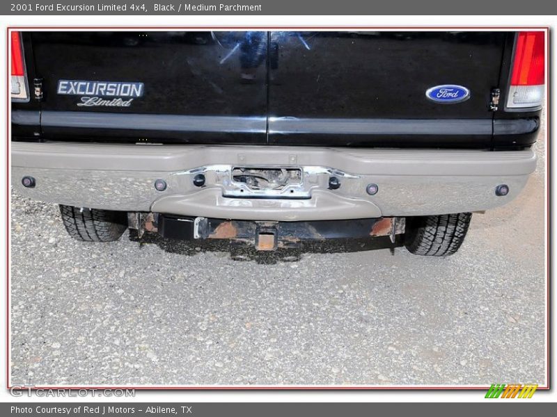 Black / Medium Parchment 2001 Ford Excursion Limited 4x4