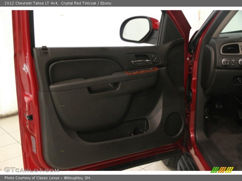 Crystal Red Tintcoat / Ebony 2012 Chevrolet Tahoe LT 4x4