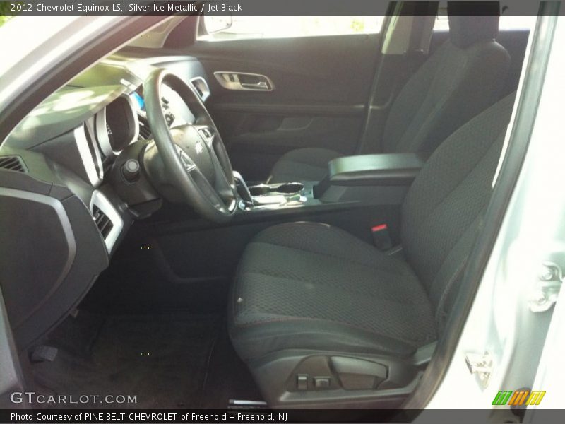 Silver Ice Metallic / Jet Black 2012 Chevrolet Equinox LS