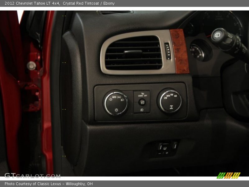 Crystal Red Tintcoat / Ebony 2012 Chevrolet Tahoe LT 4x4