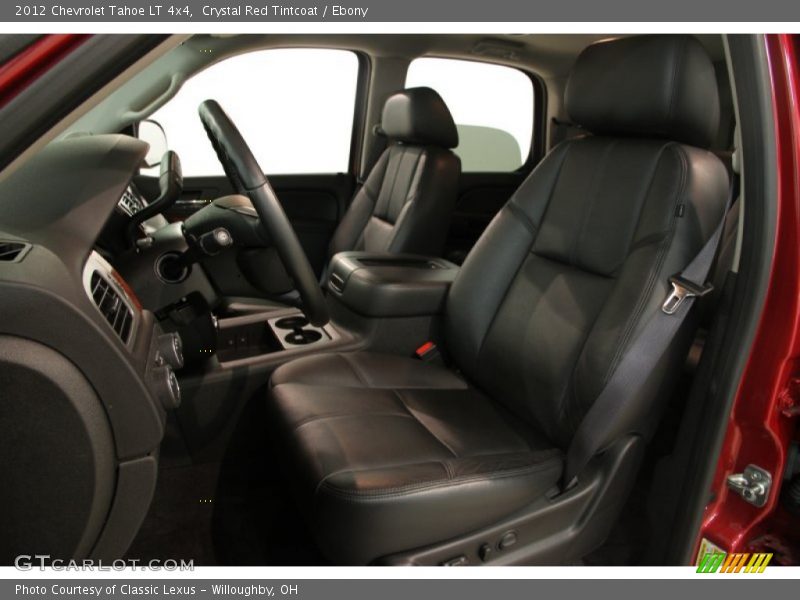 Crystal Red Tintcoat / Ebony 2012 Chevrolet Tahoe LT 4x4