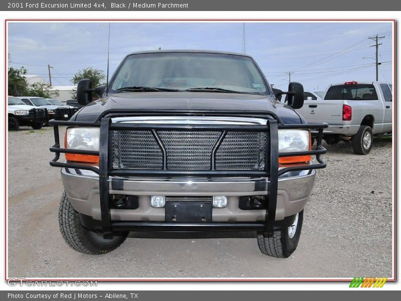 Black / Medium Parchment 2001 Ford Excursion Limited 4x4