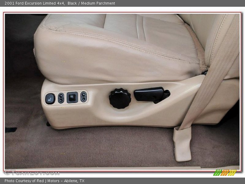 Black / Medium Parchment 2001 Ford Excursion Limited 4x4