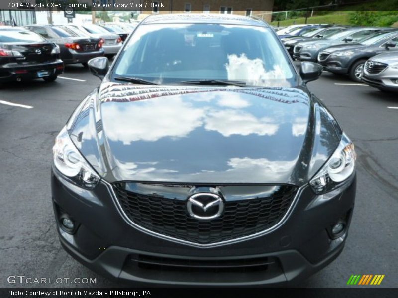 Meteor Gray Mica / Black 2014 Mazda CX-5 Touring