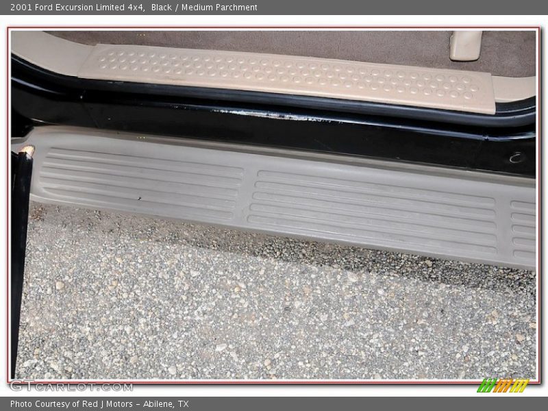 Black / Medium Parchment 2001 Ford Excursion Limited 4x4