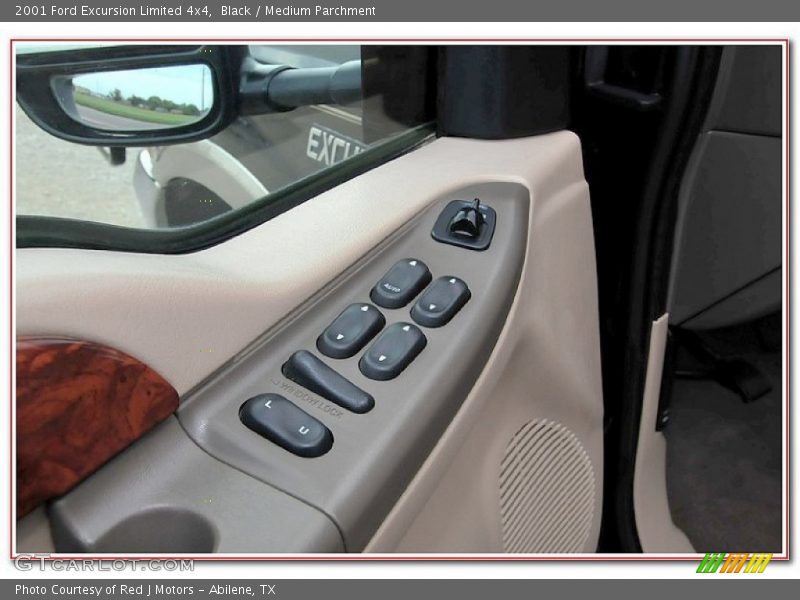 Black / Medium Parchment 2001 Ford Excursion Limited 4x4
