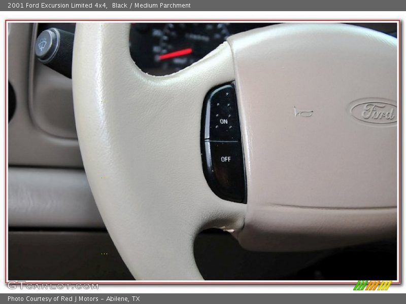Black / Medium Parchment 2001 Ford Excursion Limited 4x4