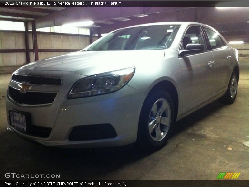 Silver Ice Metallic / Jet Black/Titanium 2013 Chevrolet Malibu LS