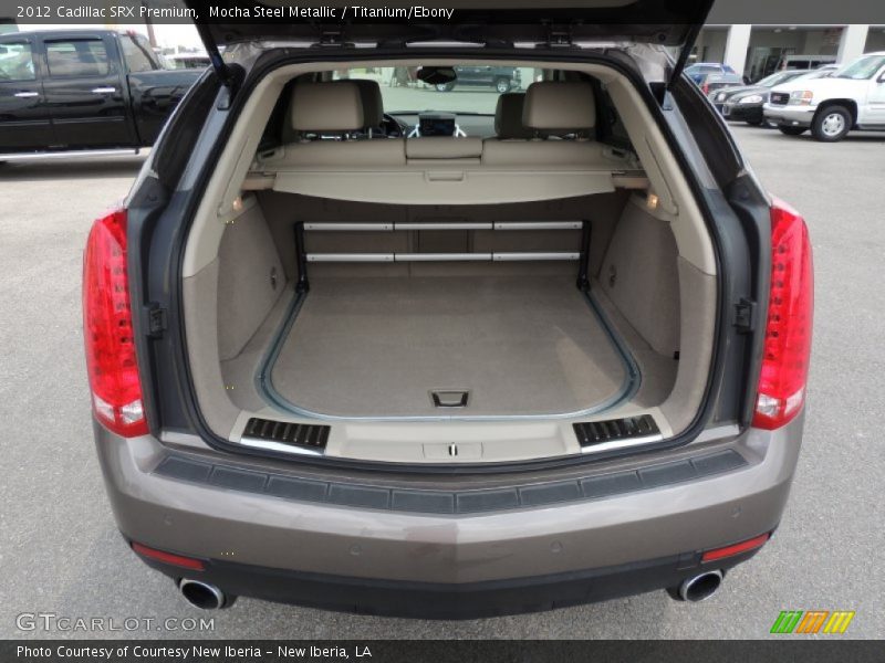 Mocha Steel Metallic / Titanium/Ebony 2012 Cadillac SRX Premium