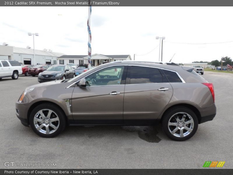 Mocha Steel Metallic / Titanium/Ebony 2012 Cadillac SRX Premium