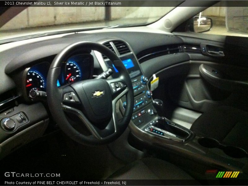 Silver Ice Metallic / Jet Black/Titanium 2013 Chevrolet Malibu LS