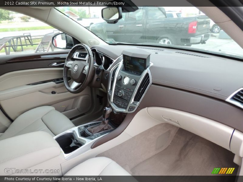 Mocha Steel Metallic / Titanium/Ebony 2012 Cadillac SRX Premium