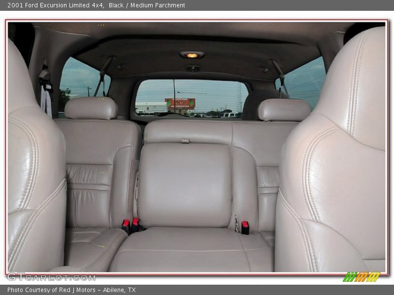 Black / Medium Parchment 2001 Ford Excursion Limited 4x4