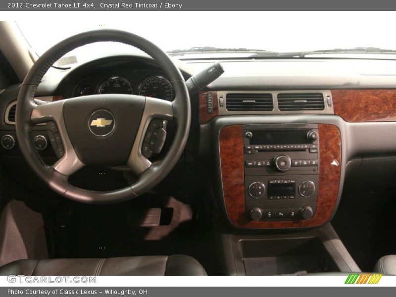 Crystal Red Tintcoat / Ebony 2012 Chevrolet Tahoe LT 4x4