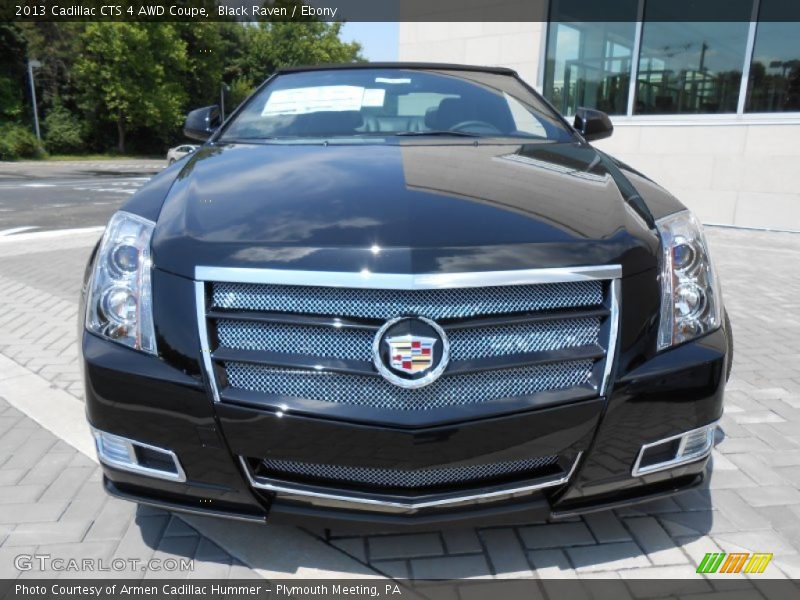 Black Raven / Ebony 2013 Cadillac CTS 4 AWD Coupe