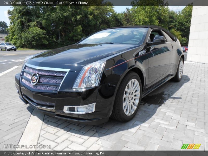 Black Raven / Ebony 2013 Cadillac CTS 4 AWD Coupe