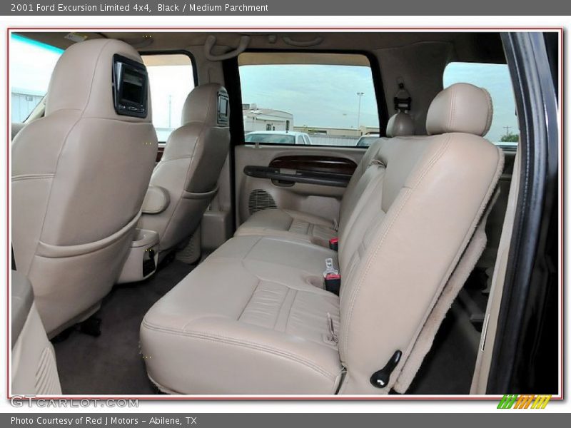 Black / Medium Parchment 2001 Ford Excursion Limited 4x4