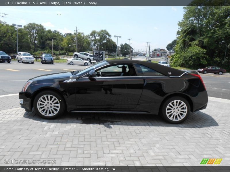 Black Raven / Ebony 2013 Cadillac CTS 4 AWD Coupe