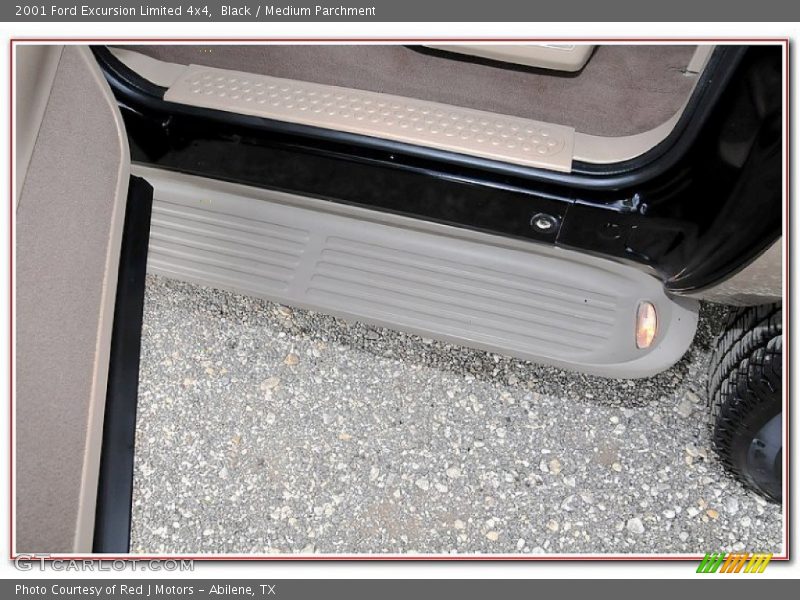Black / Medium Parchment 2001 Ford Excursion Limited 4x4