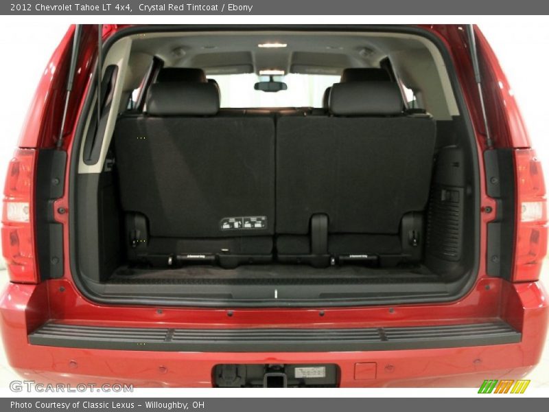 Crystal Red Tintcoat / Ebony 2012 Chevrolet Tahoe LT 4x4