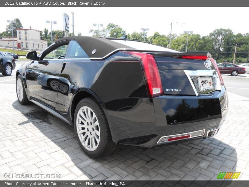 Black Raven / Ebony 2013 Cadillac CTS 4 AWD Coupe