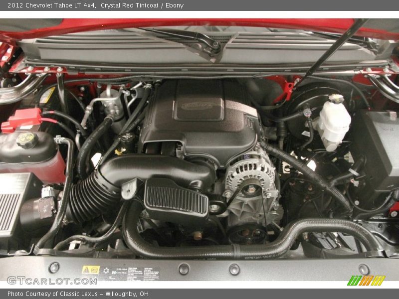 Crystal Red Tintcoat / Ebony 2012 Chevrolet Tahoe LT 4x4