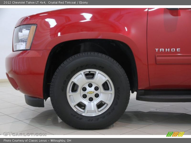 Crystal Red Tintcoat / Ebony 2012 Chevrolet Tahoe LT 4x4