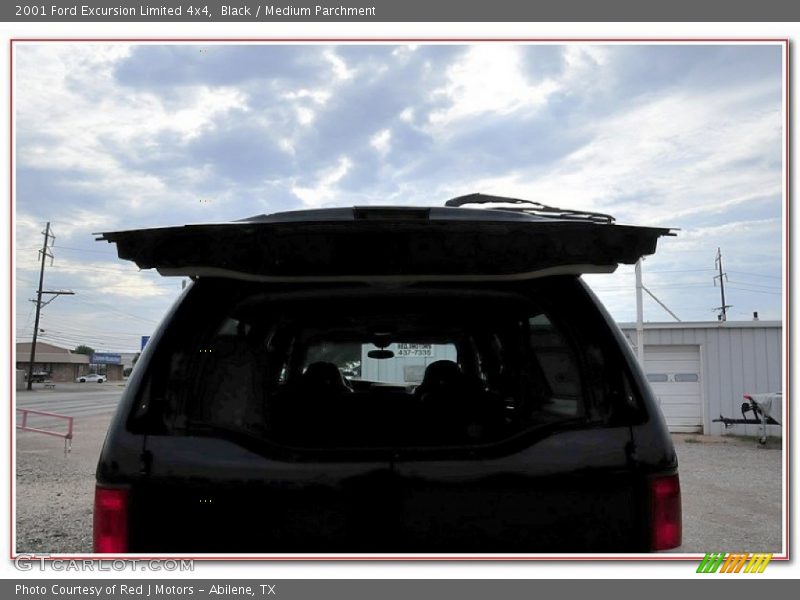 Black / Medium Parchment 2001 Ford Excursion Limited 4x4