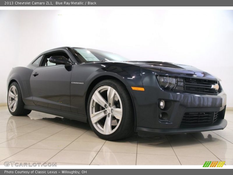 Blue Ray Metallic / Black 2013 Chevrolet Camaro ZL1