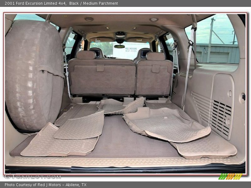 Black / Medium Parchment 2001 Ford Excursion Limited 4x4