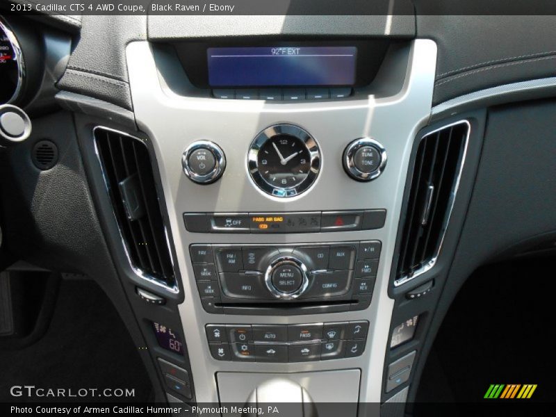 Black Raven / Ebony 2013 Cadillac CTS 4 AWD Coupe