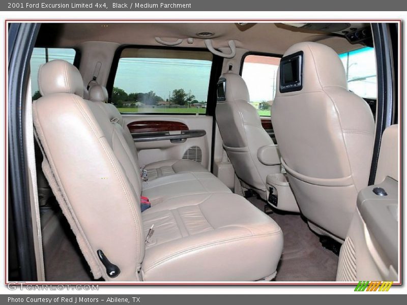 Black / Medium Parchment 2001 Ford Excursion Limited 4x4