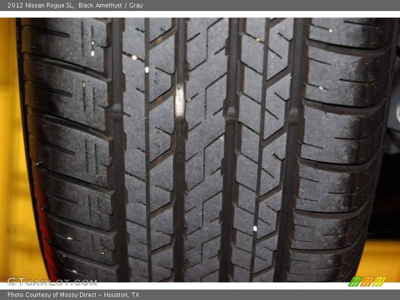 Black Amethyst / Gray 2012 Nissan Rogue SL