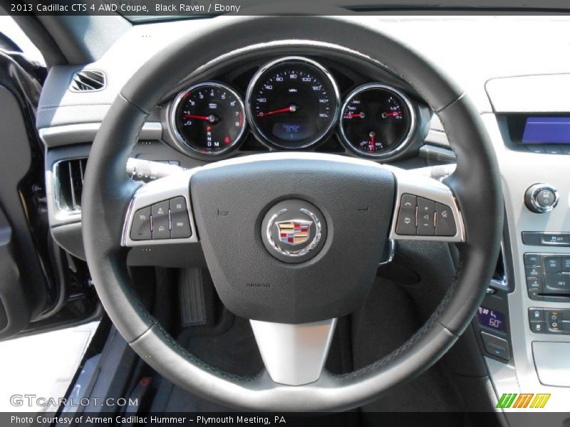 Black Raven / Ebony 2013 Cadillac CTS 4 AWD Coupe