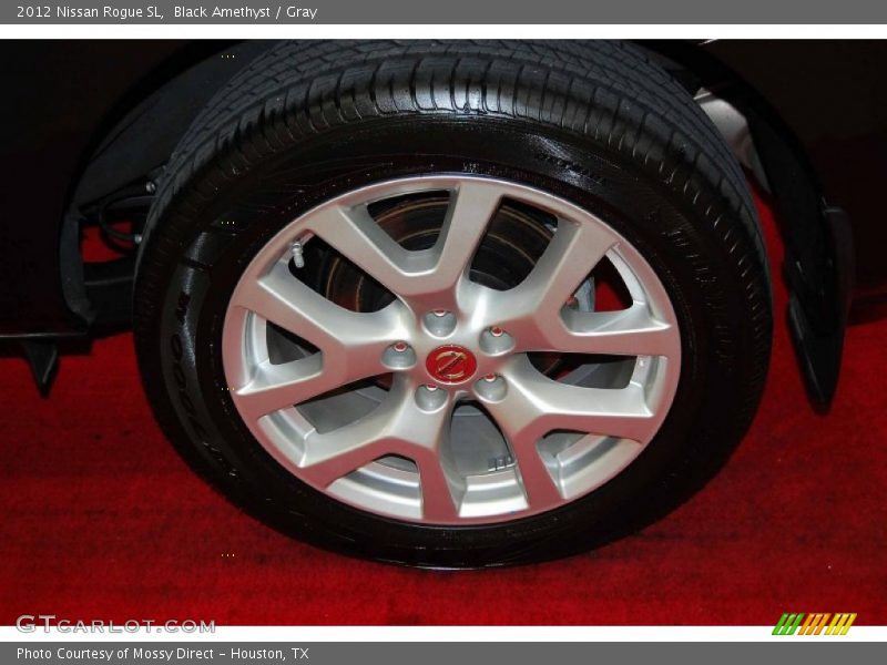 Black Amethyst / Gray 2012 Nissan Rogue SL