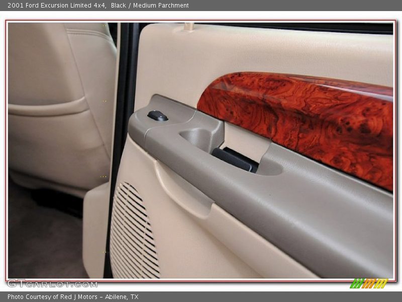 Black / Medium Parchment 2001 Ford Excursion Limited 4x4