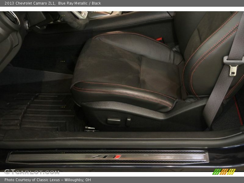Blue Ray Metallic / Black 2013 Chevrolet Camaro ZL1