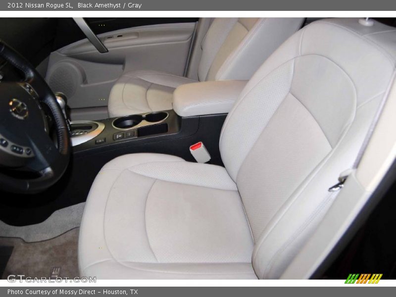 Black Amethyst / Gray 2012 Nissan Rogue SL