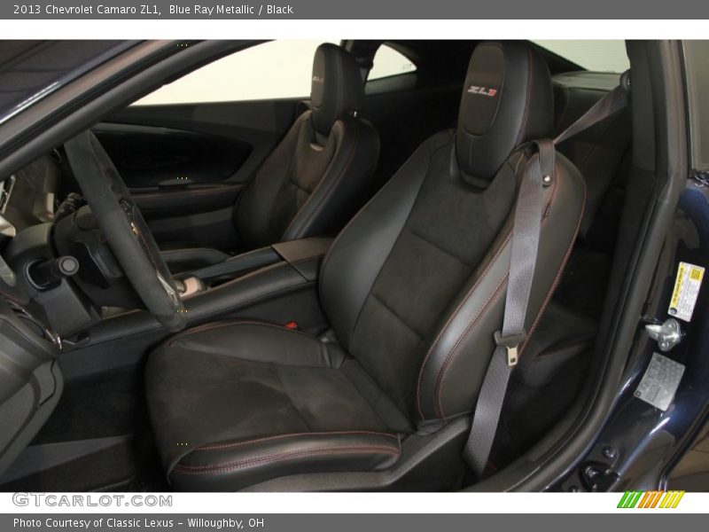 Front Seat of 2013 Camaro ZL1