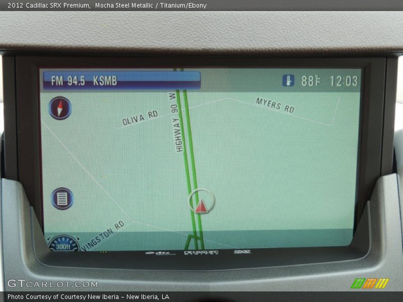 Mocha Steel Metallic / Titanium/Ebony 2012 Cadillac SRX Premium
