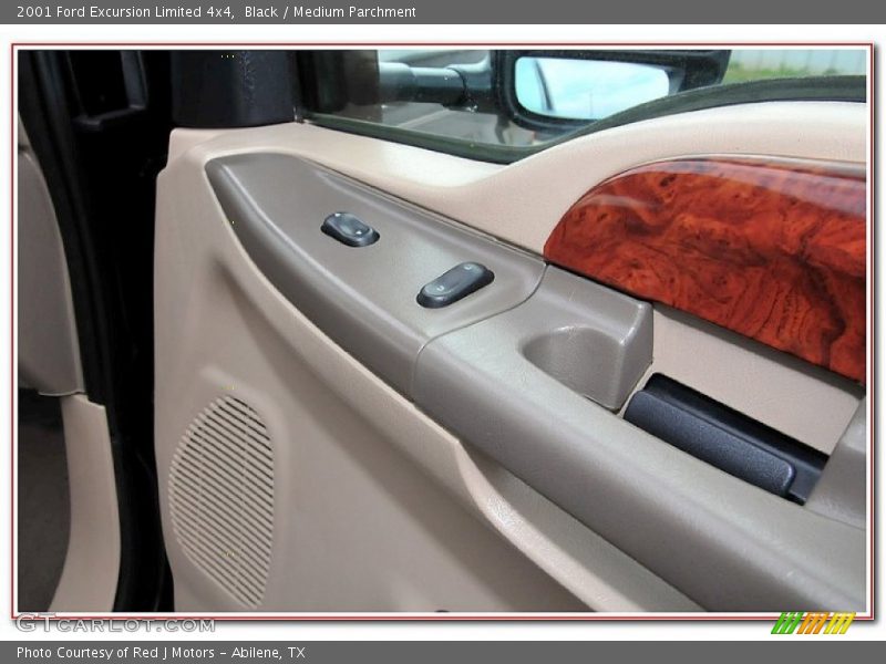 Black / Medium Parchment 2001 Ford Excursion Limited 4x4