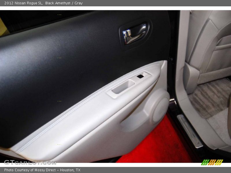 Black Amethyst / Gray 2012 Nissan Rogue SL