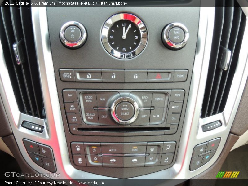 Mocha Steel Metallic / Titanium/Ebony 2012 Cadillac SRX Premium