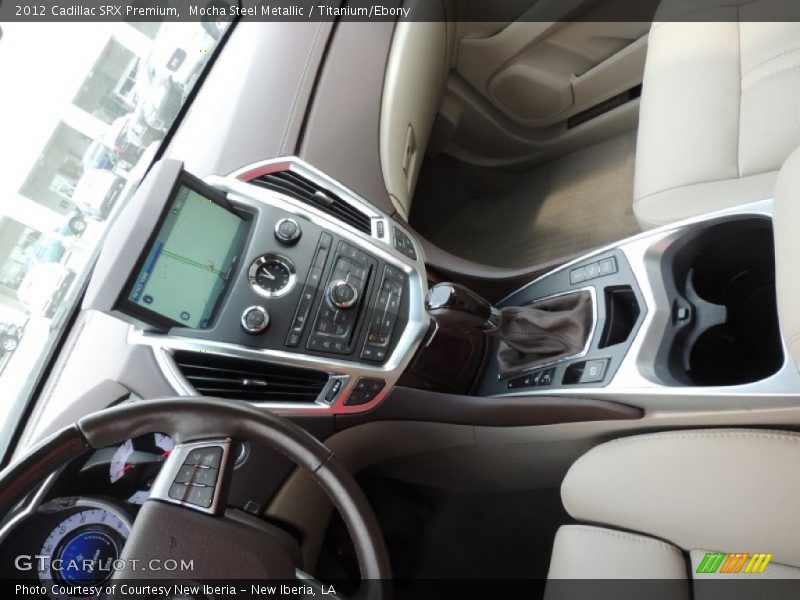 Mocha Steel Metallic / Titanium/Ebony 2012 Cadillac SRX Premium