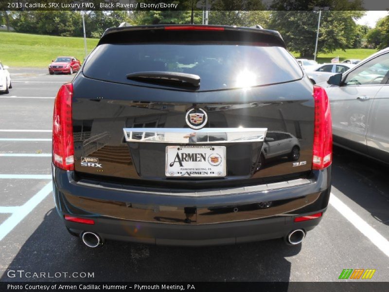 Black Raven / Ebony/Ebony 2013 Cadillac SRX Luxury FWD