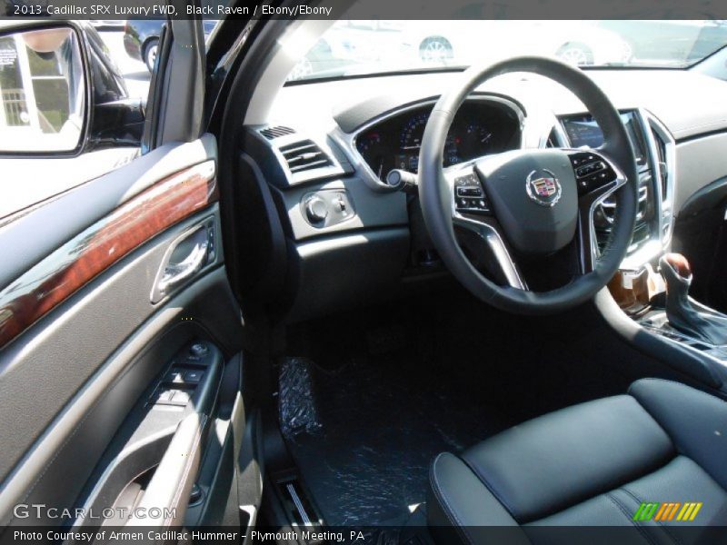 Black Raven / Ebony/Ebony 2013 Cadillac SRX Luxury FWD