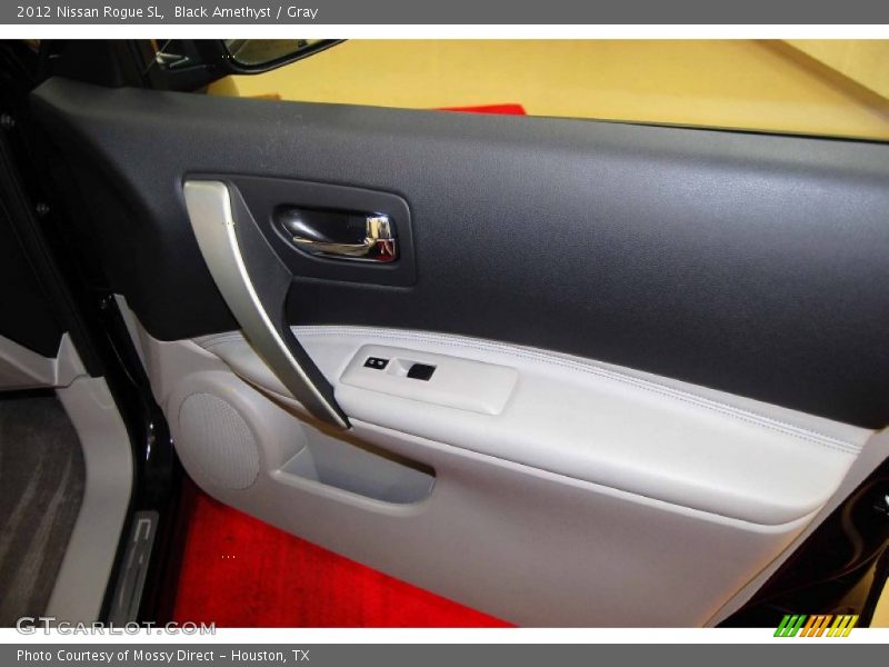 Black Amethyst / Gray 2012 Nissan Rogue SL