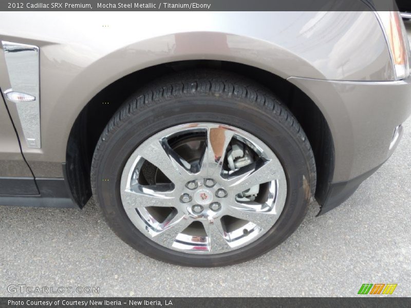 Mocha Steel Metallic / Titanium/Ebony 2012 Cadillac SRX Premium