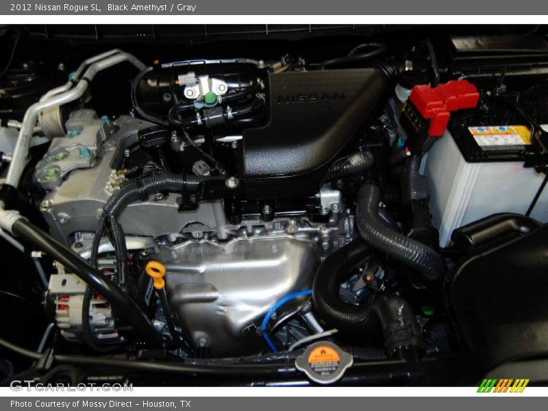 Black Amethyst / Gray 2012 Nissan Rogue SL